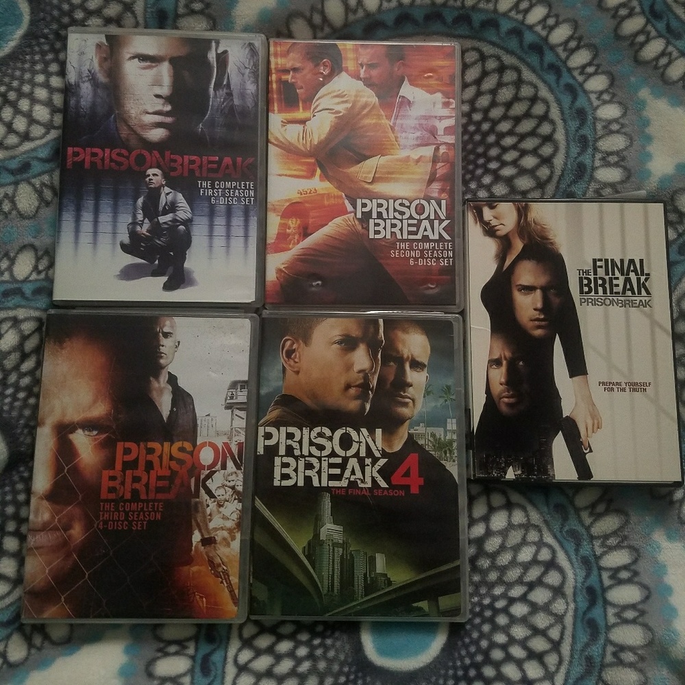 Prison Break series..1-4 including Final Break